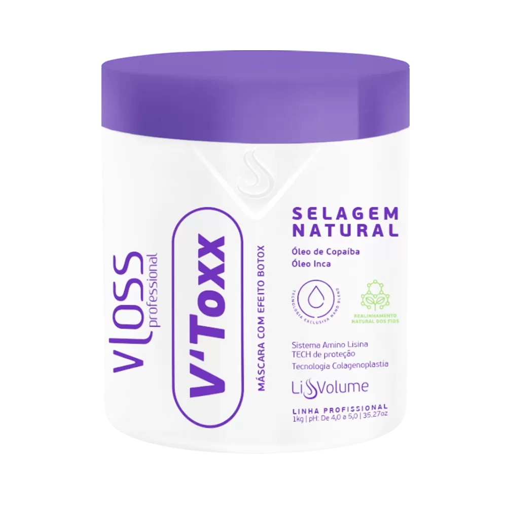 Vloss Cosméticos - Selagem Natural Matizadora | 1Kg